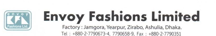 ENVOY FASHIONS LTD